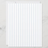 Papier Sage Green & Blue Honeymoon Fund QR Code Sign (Dos)