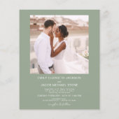 Papier Sage Green QR Code photo (Dos)