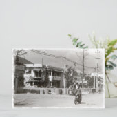 Papier Saïgon Vietnam 1968 B Impression (Debout devant)