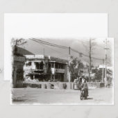 Papier Saïgon Vietnam 1968 B Impression (Devant / Derrière)