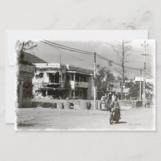 Papier Saïgon Vietnam 1968 B Impression (Devant)