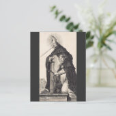 Papier Saint Albert le Grand et saint Thomas d'Aquin (Debout devant)