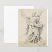 Papier Saint André l'apôtre, premier appelé des disciples (Devant / Derrière)