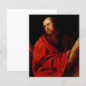 Papier Saint André par Pierre Paul Rubens (Devant / Derrière)