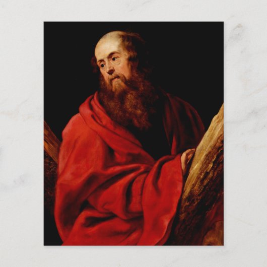 Papier Saint André par Pierre Paul Rubens (Devant)