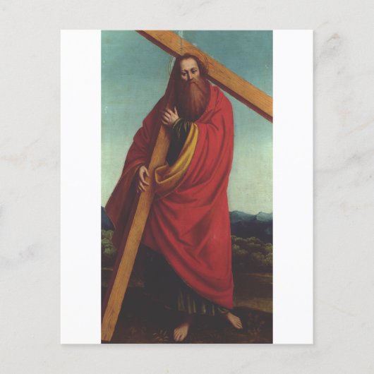 Papier Saint Andrew l'apôtre martyr (Devant)