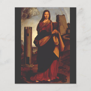 Papier Saint Barbara par Giovanni Antonio Boltraffic io