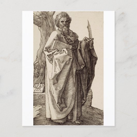 Papier Saint Barthélemy l'Apôtre Beaux-Arts (Devant)