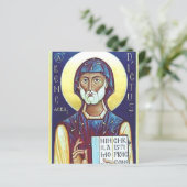 Papier Saint Benoît de Nursia (Debout devant)