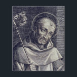 Papier Saint Bernard de Clairvaux<br><div class="desc">Saint Bernard de Clairvaux était un abbé,  mystique,  co-fondateur du Temple des Chevaliers et un chef majeur de la réforme de l'Ordre bénédictin par l'Ordre cistercien naissant.</div>