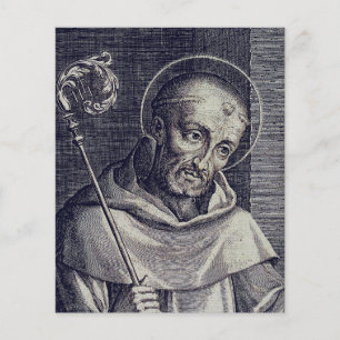 Papier Saint Bernard de Clairvaux Docteur melliflu