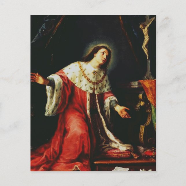 Papier Saint Casimir Jagiellon (Devant)