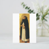 Papier Saint Dominic par Carlo Crivelli (Debout devant)