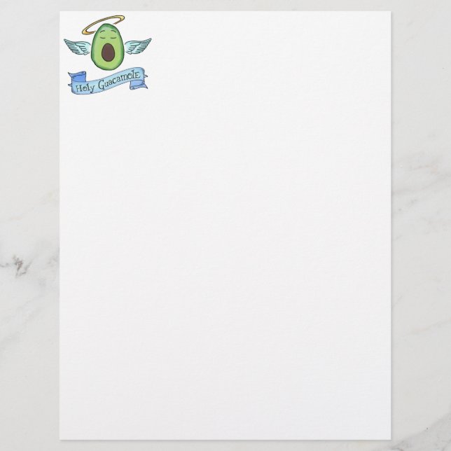 Papier Saint-Guacamole (Devant)