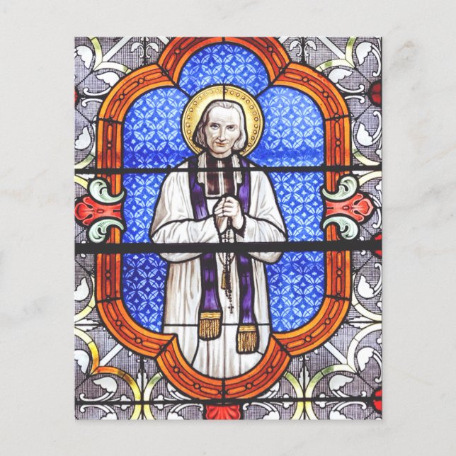 Papier Saint Jean Baptiste Marie Vianney (Devant)