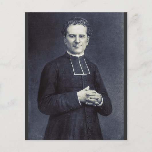 Papier Saint Jean Bosco Père et Maître de la Jeunesse (Devant)