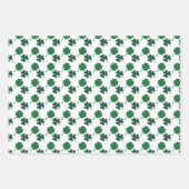 Papier Saint-Patrick en carrelage cool (Devant 2)