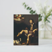 Papier Saint Roch et l'Ange par Guy François (Debout devant)