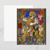 Papier Saint Stanislas Évêque et Martyr Beaux-Arts (Devant / Derrière)
