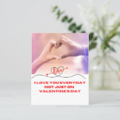 Papier Saint Valentin (Debout devant)