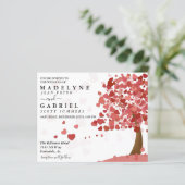 Papier Saint Valentin Mariage Heart tree Budget (Debout devant)