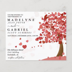 Papier Saint Valentin Mariage Heart tree Budget