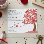 Papier Saint Valentin Mariage Heart tree Budget