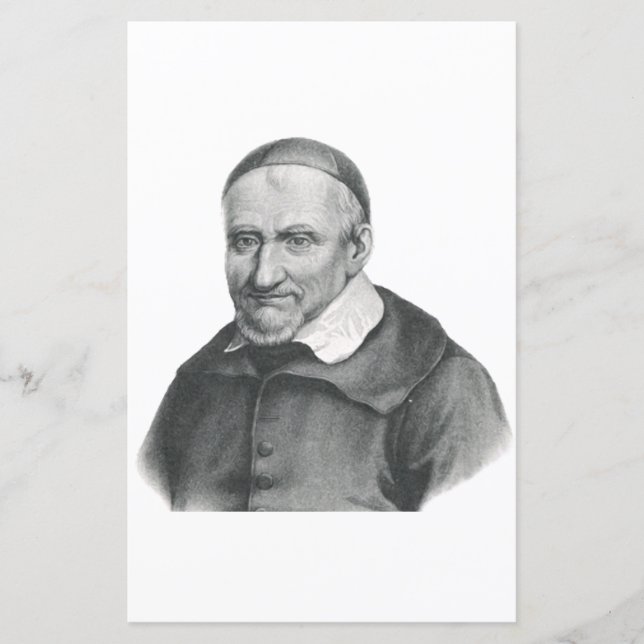 Papier Saint Vincent de Paul (Devant)