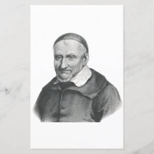 Papier Saint Vincent de Paul Miséricorde Douce Art