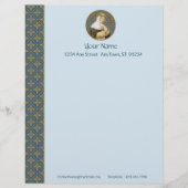 Papier Sainte Catherine de Sienne (BK 19) (Style 1, feuil (Devant)