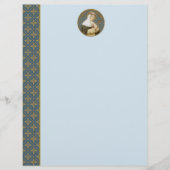 Papier Sainte Catherine de Sienne (BK 19) (Style 1, feuil (Devant)