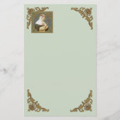 Papier Sainte Catherine de Sienne (BK 19) (Style 2, feuil (Devant)