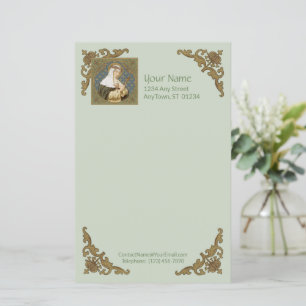 Papier Sainte Catherine de Sienne (BK 19) (Style 2, feuil