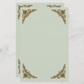 Papier Sainte Catherine de Sienne (BK 19) (Style 2, feuil (Devant / Derrière)