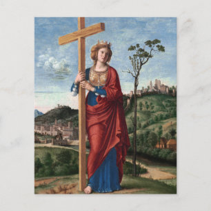Papier Sainte Hélène avec la Vraie Croix Art sacré