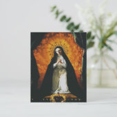 Papier Sainte-Marguerite-Marie Alacoque (Debout devant)