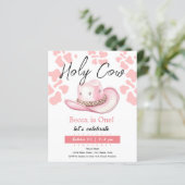 Papier Sainte vache 1ère Casquette fille fille anniversai (Debout devant)