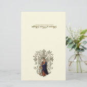 Papier Sainte Vierge Marie Jésus Religieux Catholique (Debout devant)