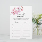 Papier Sakura - Quel âge avaient-ils la mariée ? (Debout devant)