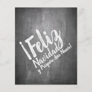 Papier Saludos De Navidad en La Pizarra