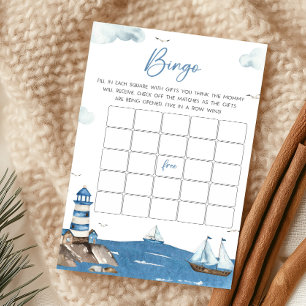 Papier Salut C'est Un Garçon Jeu De Bingo Baby Shower Thè