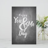 Papier Salutations anniversaire en mode tableau de bord (Debout devant)