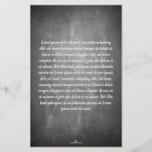 Papier Salutations anniversaire en mode tableau de bord (Dos)