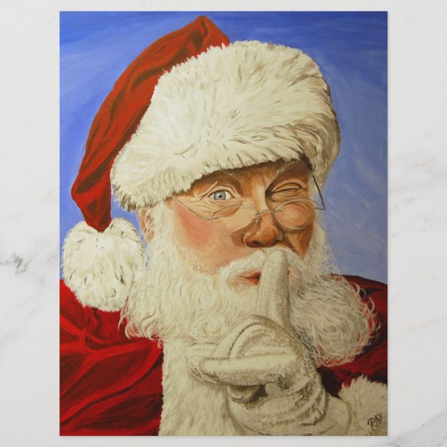 Papier Santa Claus (Devant)