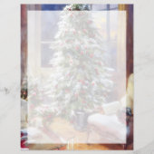 Papier Sapin de Noël à l'ancienne (Devant)