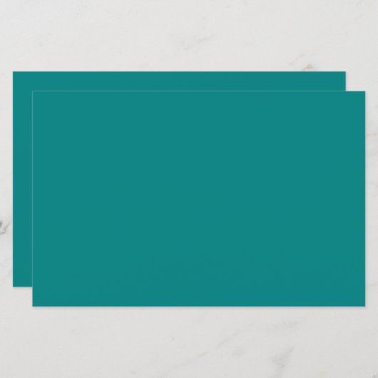 Papier Sarcelle vraie (Devant / Derrière)