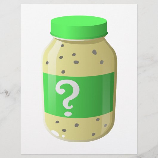 Papier Sauce secrète Glitch Food (Devant)