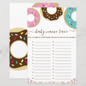 Papier Saupoudrée Avec Amour Baby Name Race Jeu (Devant / Derrière)