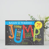 Papier Sauter les couleurs de fête d'anniversaire sur Cha (Debout devant)