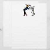 Papier Scarecrow et Tin Man (Devant / Derrière)